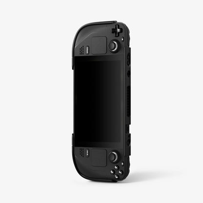 ACS06040 - Steam Deck Case Thin Fit Pro in black showing the front and top