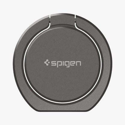 000SR24433 - Style Ring 360 in gunmetal showing the front