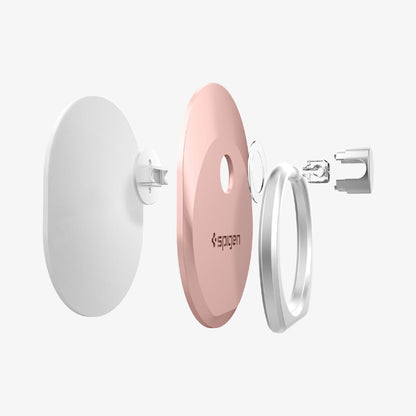 SGP11846 - Style Ring in rose gold showing the multiple layers of ring
