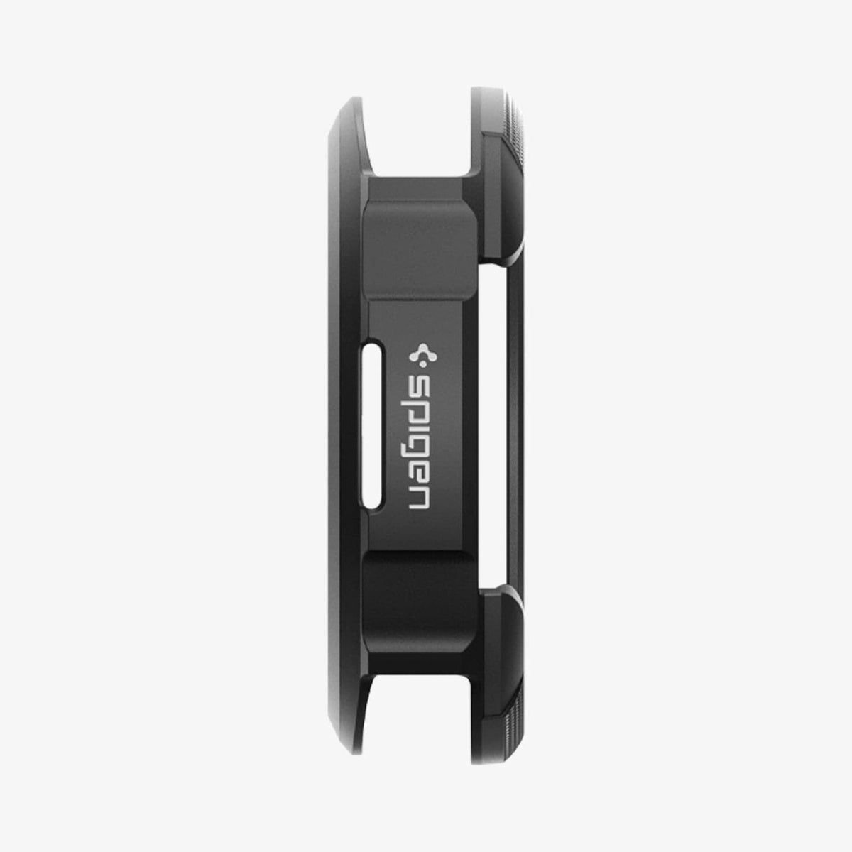 ACS06395 - Galaxy Watch 6 Classic (43mm) Case Liquid Air in matte black showing the side with no watch inside
