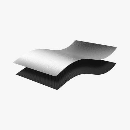 ACP09094 - Tesla Model X TO263 (2022-2025) Cryoshade in black showing the multiple reflective layers of shade cover