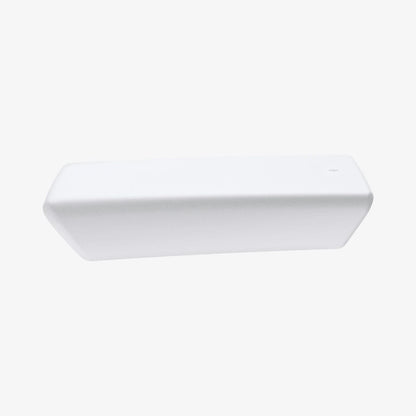 ACP07646 - Tesla Model 3 Highland Armrest Cover TO240H in White showing the front and side