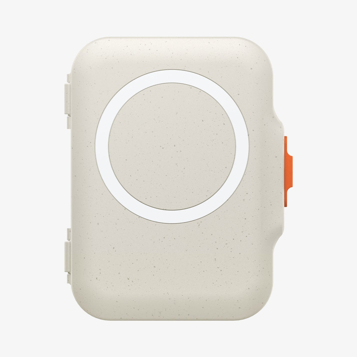 AFA07616 - MagSafe Card Holder Tintap (MagFit) in Dune Beige showing the front
