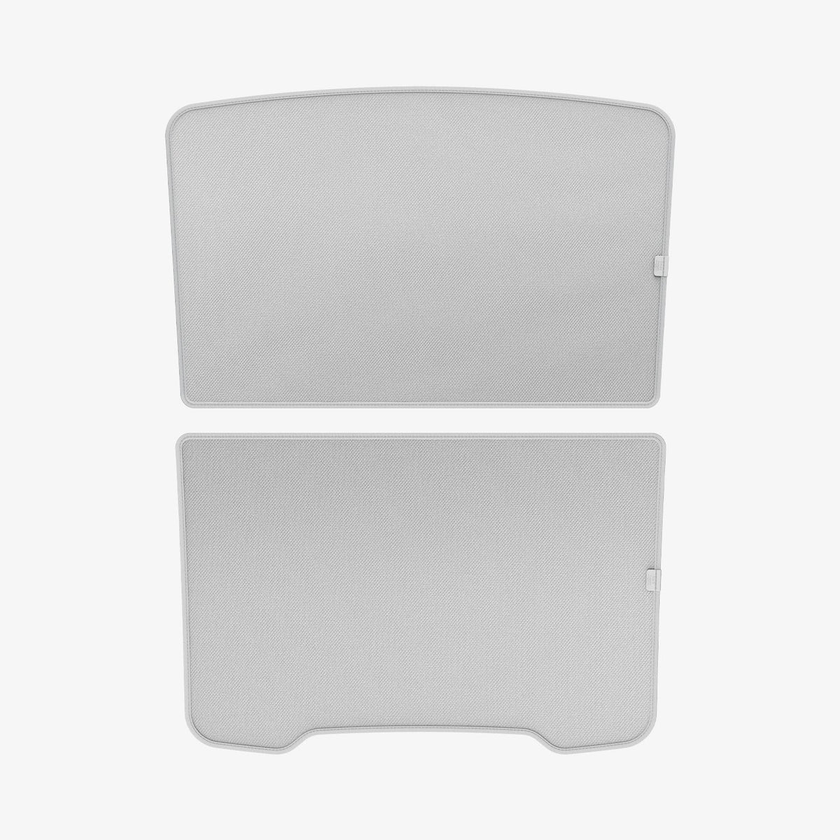 ACP09568 - Model Y (2025) CryoShade Sunroof in Gray showing the front