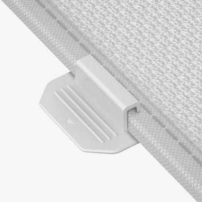 ACP09568 - Model Y (2025) CryoShade Sunroof in Gray showing the partial side and clip
