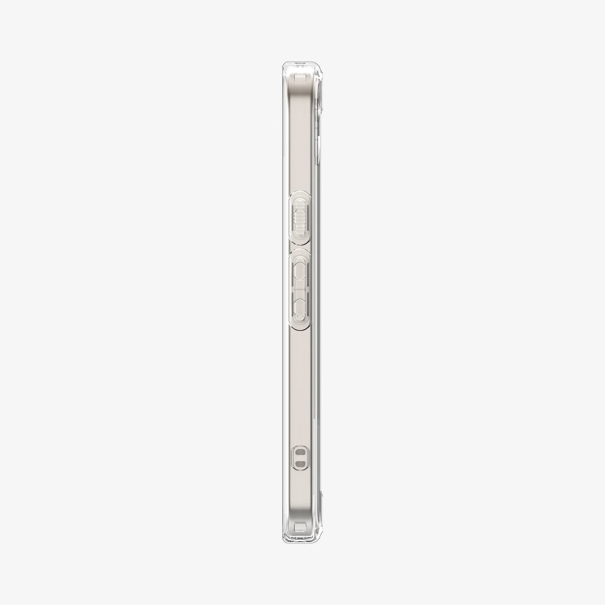 ACS11279 - Pixel 10a Ultra Hybrid in Crystal Clear showing the side
