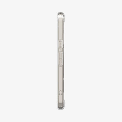 ACS11276 - Pixel 10a Ultra Hybrid Metal Ring (Mag Fit) in Clear White showing the side