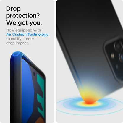ACS02314 - Galaxy A52 Case Thin Fit in Black drop protection? We got you. Now equipped with aircushion technology to nullify corner drop impact.