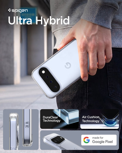 ACS11440 - Pixel 11 Ultra Hybrid Crystal Clear Made for Google Pixel certified clear case designed exclusively for Pixel 11 with a precise fit and crystal clear finish.