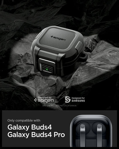 ACS11202 - Galaxy Buds 4 Series - Lock Fit in Matte Black showing only compatible with galaxy buds 4 and pro