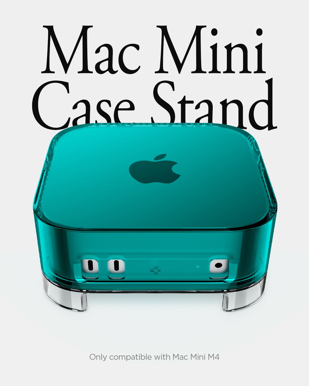 ACS09213 - Apple Mac Mini Stand | Classic C1 in Bondi Blue showing mac mini case stand only compatible with mac mini m4