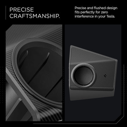 ACP09182 - Tesla cybertruck Charging Adapter Door Dock CO252 in Black precise craftsmanship. precise and flushed design fits perfectly for zero interference in your tesla.