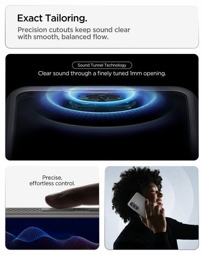 ACS11216 - Galaxy S26 Liquid Air in Marble Gray showing exact tailoring. precision cutouts keep sound clear with smooth balanced flow