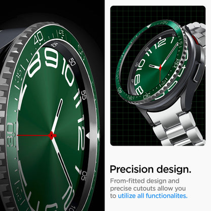 ACS07127 - Watch 6 Classic (47mm) Bezel Tune in Green precision design. from fitted design and precise cutouts allows you to utilize all functionalites.