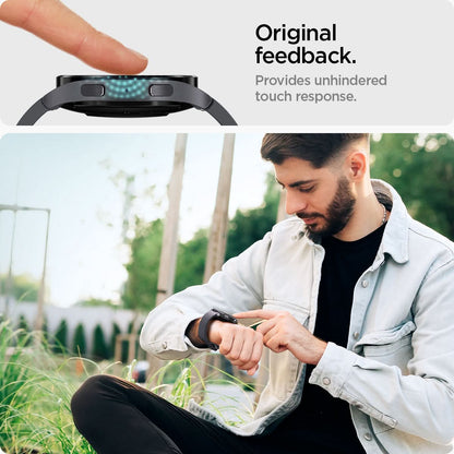 AGL06522 - Galaxy Watch 6 (40mm) Screen Protector EZ FIT GLAS.tR original feedback. Provides unhindered touch response.