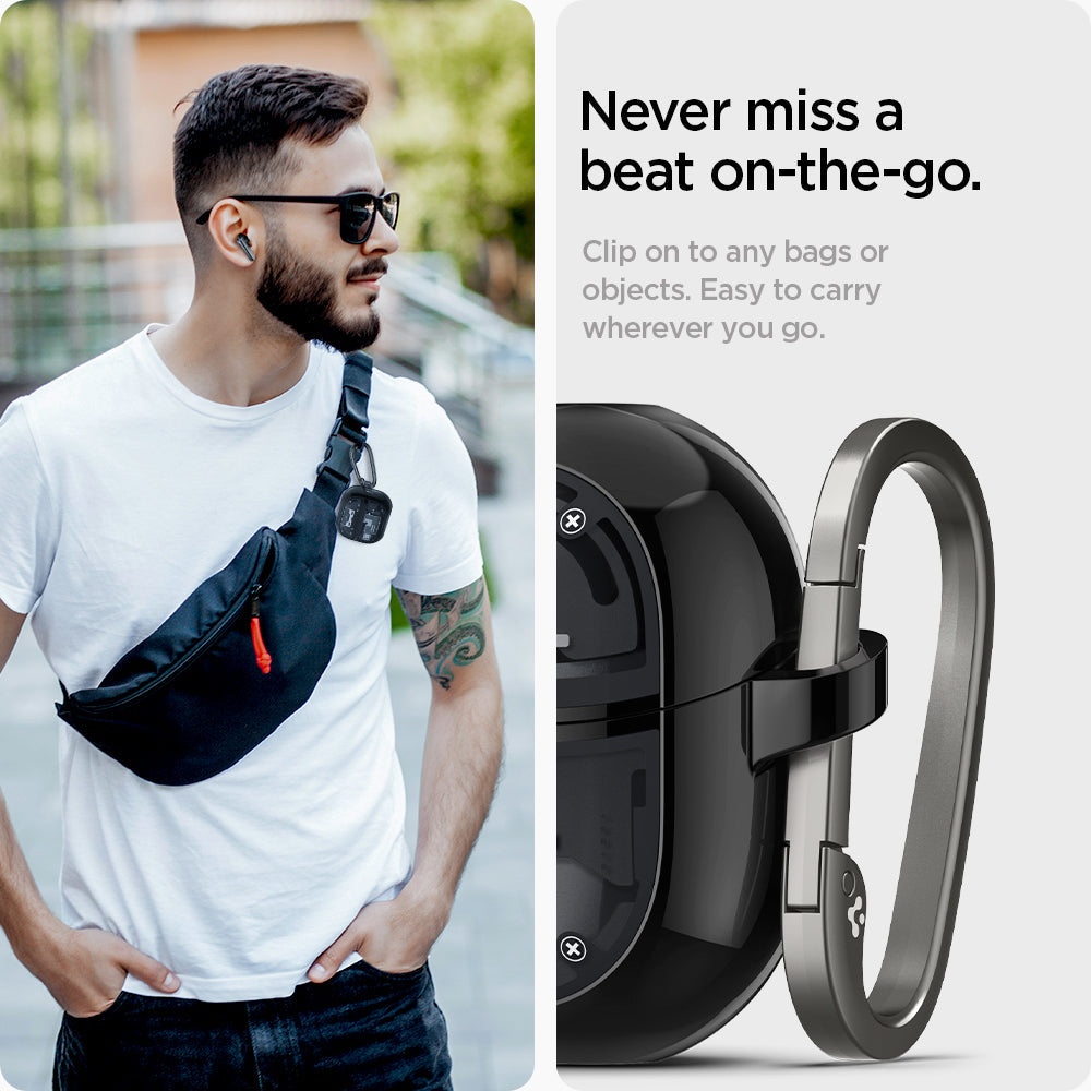 ACS08331 - Galaxy Buds 3 Pro Ultra Hybrid Zero One never miss a beat on the go. Clip on to any bags or objects. Easy to carry wherever you go.