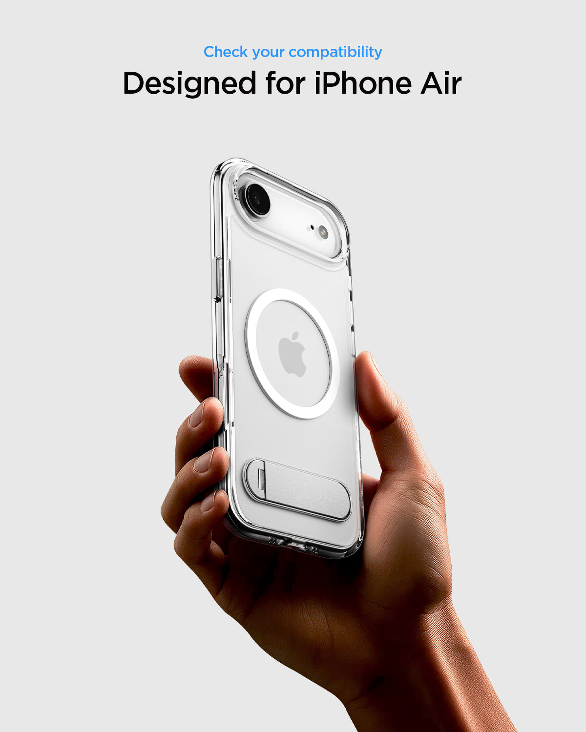 ACS09926 - iPhone 17 Air Case Ultra Hybrid S (MagFit) showing the compatibility