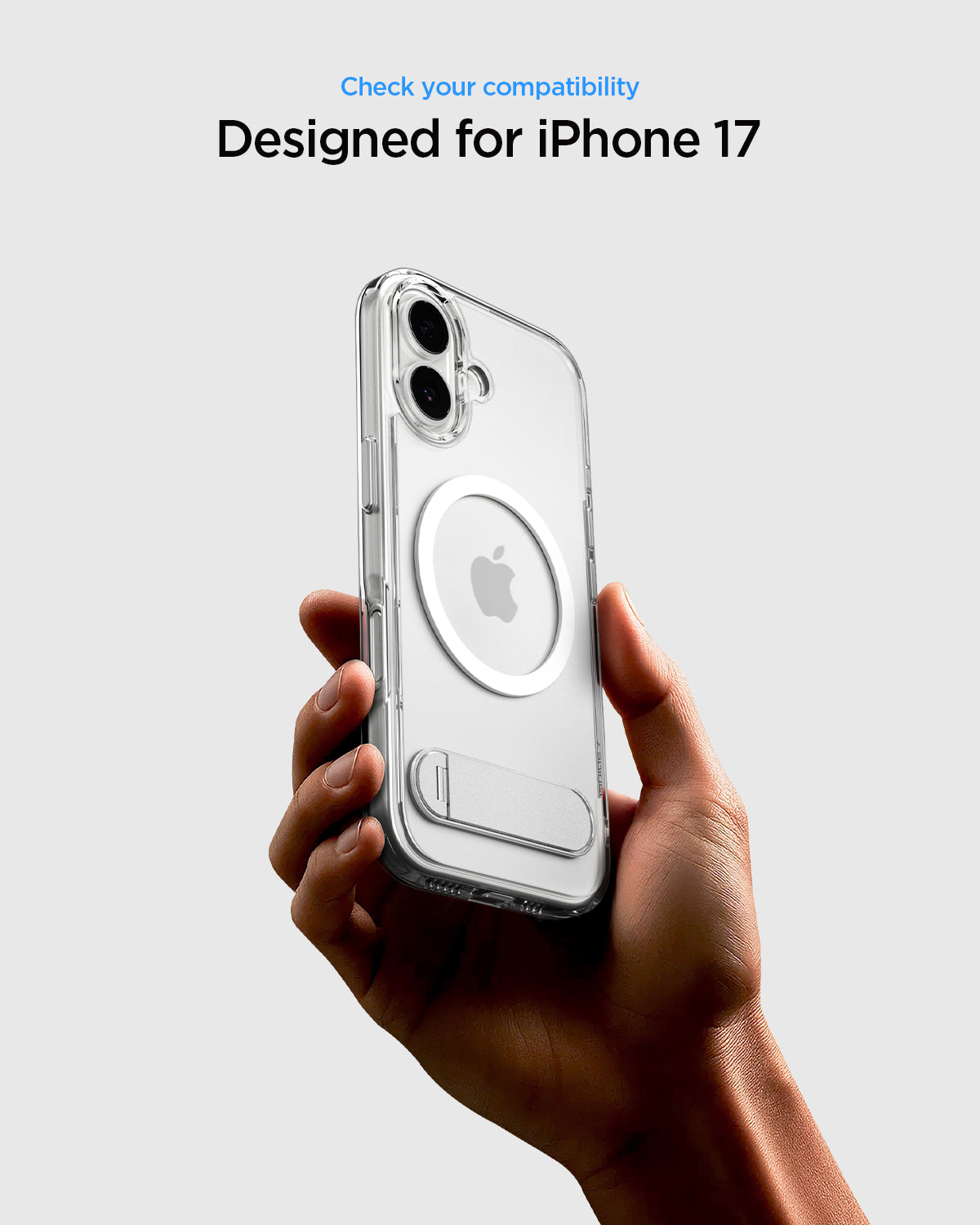 ACS09981 - iPhone 17 Case Ultra Hybrid S (MagFit) showing the compatibility