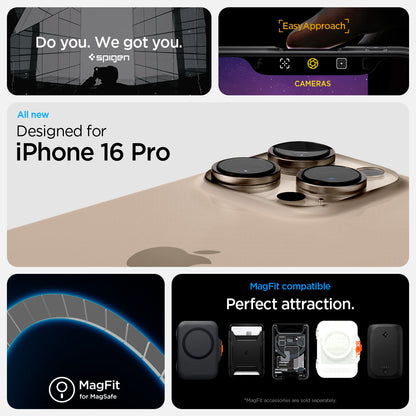 ACS08135 - iPhone 16 Pro Case Ultra Hybrid Zero One (MagFit) in Zero One