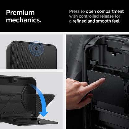 ACP09216 - Jeep Series - Center Console Hidden Storage Box | JO221 premium mechanics. press to open compartment with controlled release for a refined and smooth feel.