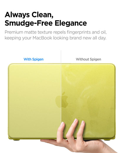 ACS11544 - MacBook Neo 13-inch Air Skin in citrus showing always clean, smudge free elegance
