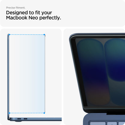 AFL11670 - MacBook Neo Series - Safe View in Privacy showing designed to fit your Macbook Neo perfectly