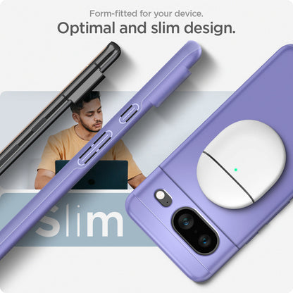 ACS06292 - Pixel 8 Case Thin Fit in awesome violet form fitted for your device. Optimal and slim design.