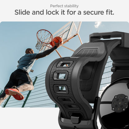AMP07600 - Pixel Watch 3 (45mm) in Black perfect stability. slide and lock it for a secure fit.