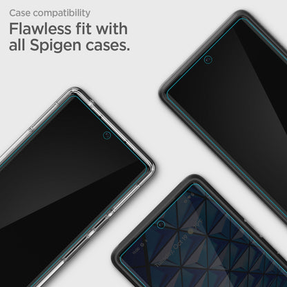 AFL05201 - Pixel 7 Pro Screen Protector Neo Flex compatibility flawless fit with all spigen cases