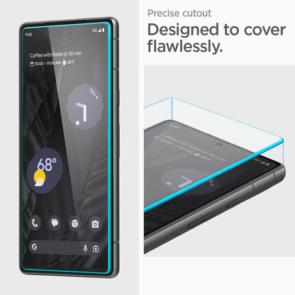 AGL05968 - Pixel 7a Screen Protector AlignMaster GLAS.tR precise cutout designed to cover flawlessly.