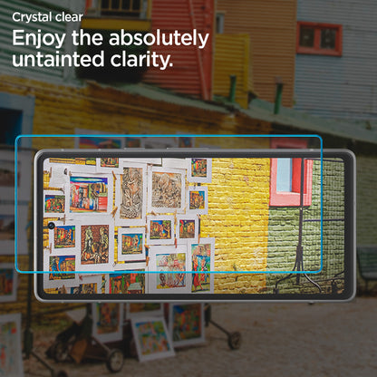 AGL05968 - Pixel 7a Screen Protector AlignMaster GLAS.tR in Clear crystal clear enjoy the absolutely untainted clarity.