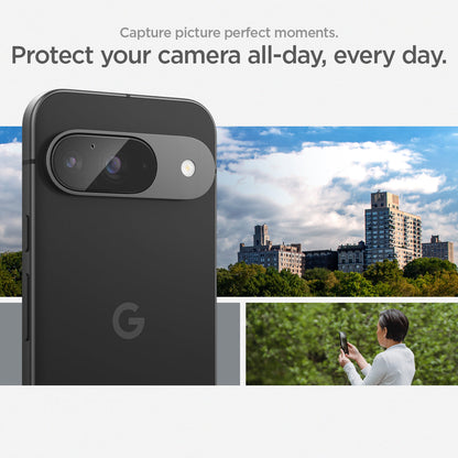 AGL08443 - Pixel 9 Case Optik EZ Fit Lens Protector in Crystal Clear capture picture perfect moments. protect your camera all day every day.