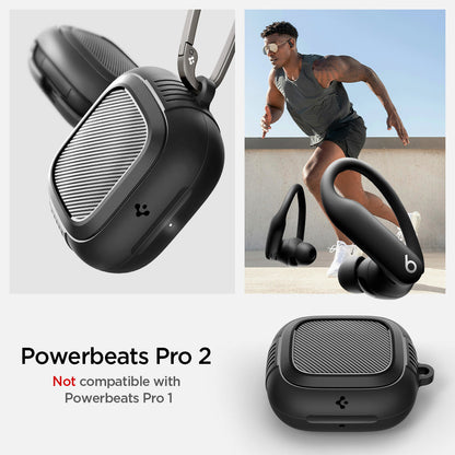 ACS09441 - Powerbeats Pro 2 Rugged armor in matte black not compatible with powerbeats pro 1
