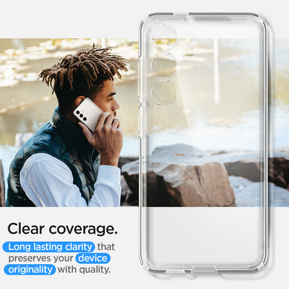 ACS07329 - Galaxy S24 Plus Case Ultra Hybrid in Crystal Clear. Clear coverage long lasting clarity that preserves your device originality with quality.