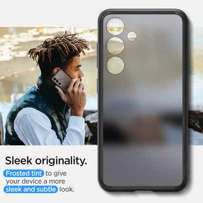 ACS07331 - Galaxy S24 Plus Case Ultra Hybrid in Frost Black Clear coverage long lasting clarity that preserves your device originality with quality.