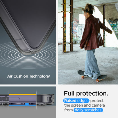 ACS07344 - Galaxy S24 Case Liquid Crystal in Space Crystal full protection. raised edges protect the screen and camera from daily scratches. Aircushion technology.