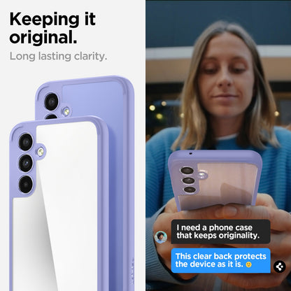 ACS06098 - Galaxy A54 5G Case Ultra Hybrid in Awesome Violet keeping it original. Long lasting clarity.