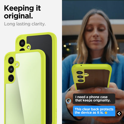 ACS06099 - Galaxy A54 5G Case Ultra Hybrid in Lime keeping it original. Long lasting clarity.