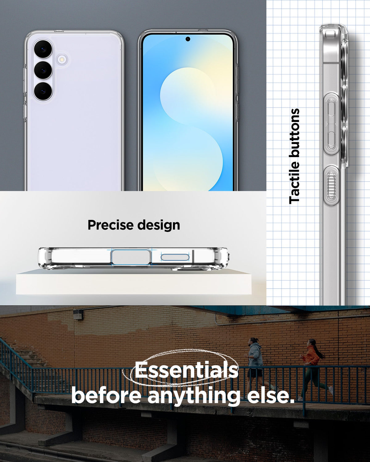 ACS10026 - Galaxy S25 FE Series Ultra Hybrid showing essentials before anything else.