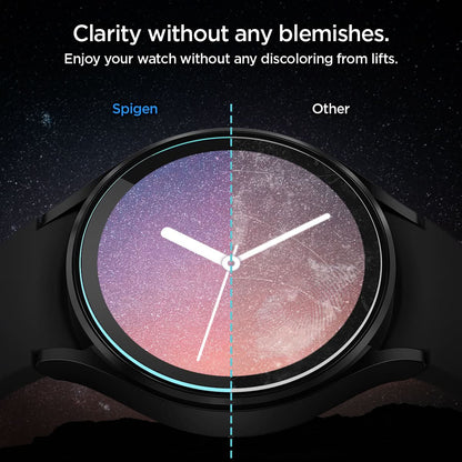 AGL03428 - Galaxy Watch 5/4 (40mm) Screen Protector EZ FIT GLAS.tR clarity without any blemishes. Enjoy your watch without any discoloring from lifts.