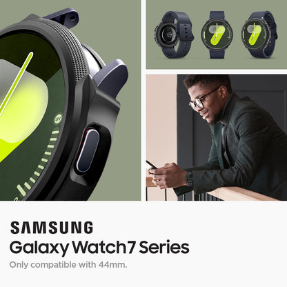 ACS07900 - Galaxy Watch 7 (44mm) Liquid Air in Matte Black samsung galaxy watch 7 series. only compatible with 44mm.