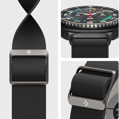 AMP10117 - Galaxy Watch 9 Series Lite Fit Band showing band twisting and side of bezel