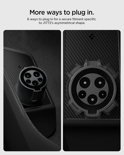 ACP11327 - Model Y Juniper (2025+) Charging Adapter Door Dock showing more ways to plug in
