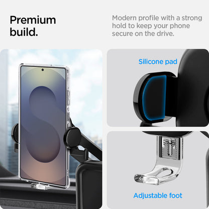 ACP07871 - Tesla Tap Lock Universal Mount ITLST90 in Black premium build. Modern profile with a strong hold to keep your phone secure on the drive. Silicone pad, Adjustable foot.