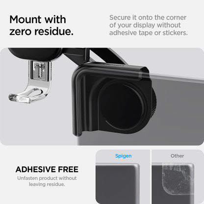 ACP07871 - Tesla Tap Lock Universal Mount ITLST90 in Black secure it onto the corner of your display without adhesive tape or stickers. Mount with zero residue. Adhesive free unfasten product without leaving residue.
