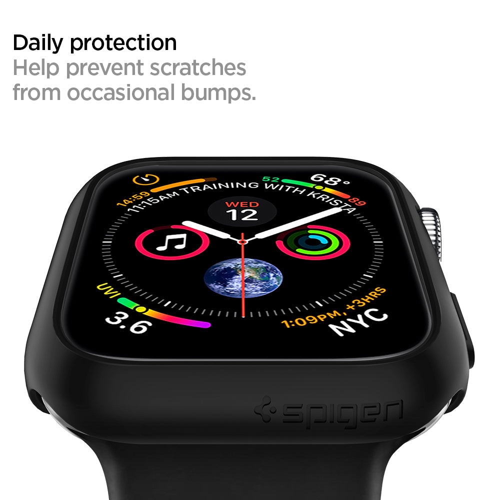 061CS24484 - Apple Watch Series (Apple Watch (40mm)) Case Thin Fit in black help prevent scratches from occasional bumps. Daily protection