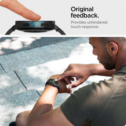 AGL05346 - Galaxy Watch 5 Pro (45mm) Screen Protector EZ FIT GLAS.tR original feedback. Provides unhindered touch response.