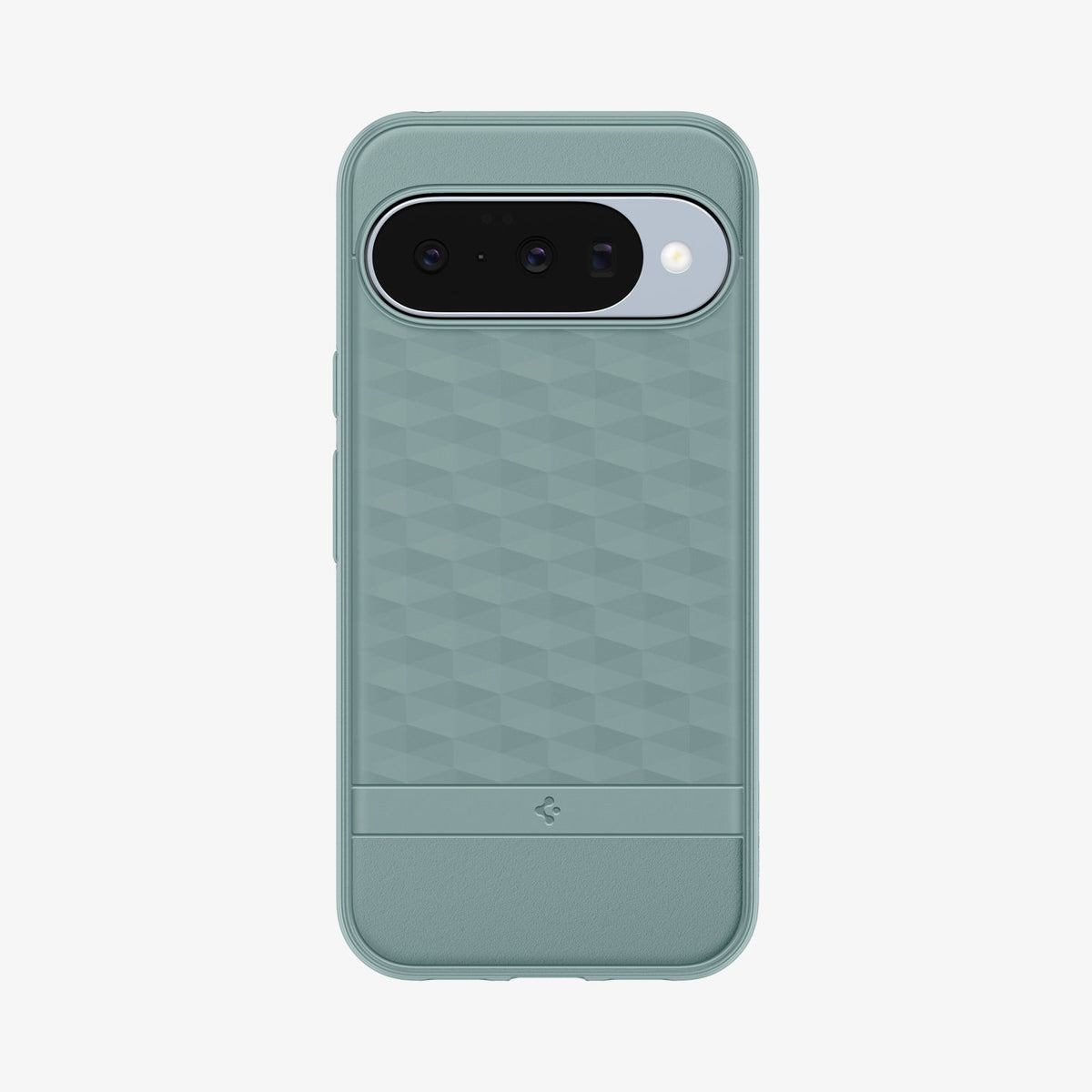 ACS09709 - Pixel 10 Pixel 10 Pro in sage green showing the back