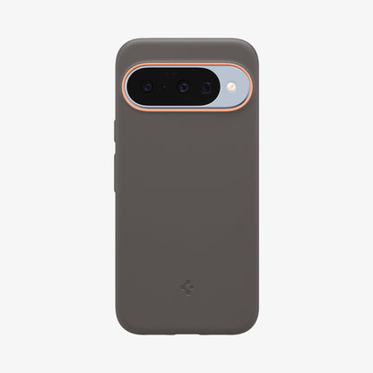 ACS09712 - Pixel 10 Pixel 10 Pro Case Nano Pop (MagFit) in Papaya Gray showing the back