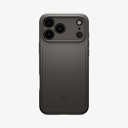 ACS09881 - iPhone 17 Pro Max Thin Fit (MagFit) in Gunmetal showing the back showing the back